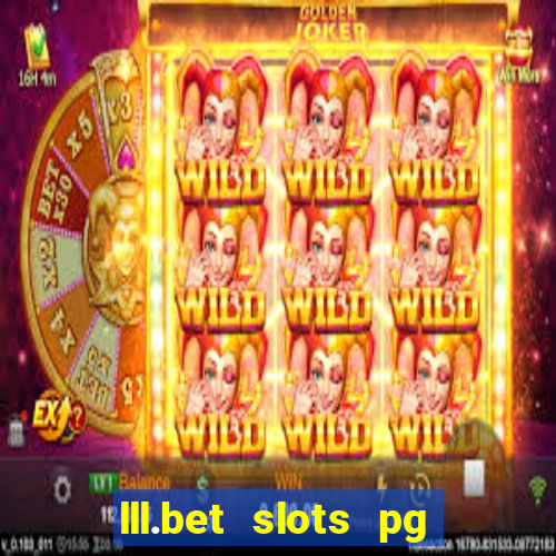 lll.bet slots pg online games